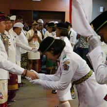 70 Anggota Paskibra Denpasar Siap Kibarkan Merah Putih