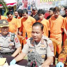 Operasi Pekat Agung Bekuk 11 Tersangka