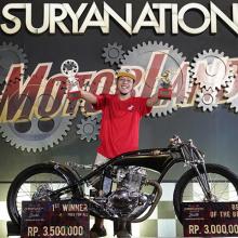 Suzuki Thunder 'Boardtracker', Juara SMB 2019 Seri Bali