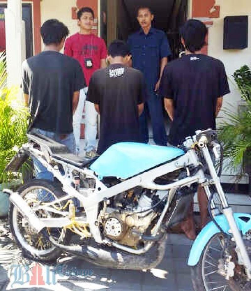  Anak  Belia Curi Sepeda  Motor  Ninja  Bali Tribune