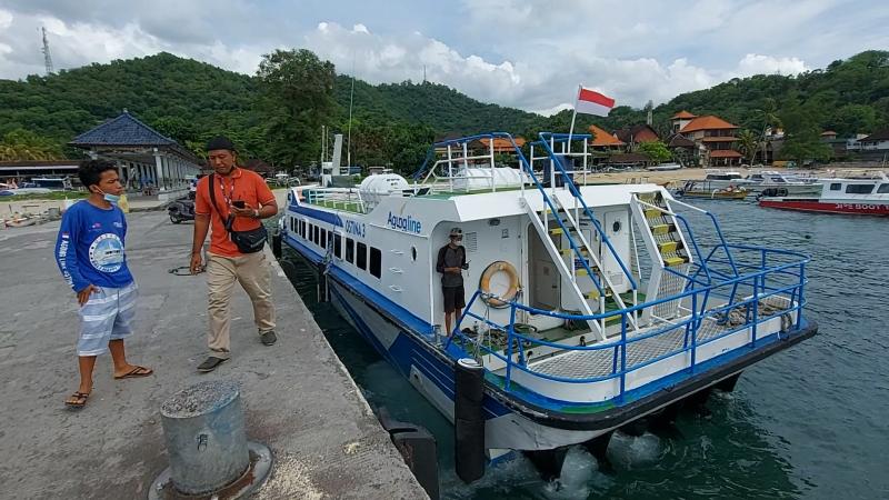 Jelang Nataru, Kapal Cepat Dan Ferry Di Padangbai Sepi Penumpang | Bali ...