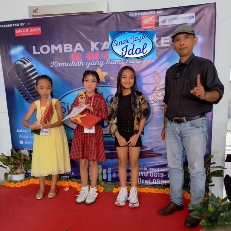 Dealer Honda Sinar Jaya Motor Tabanan Gelar Lomba Karaoke Anak Bali