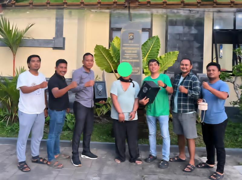 Polisi Tangkap Residivis Pembobol Tiga Villa di Ubud