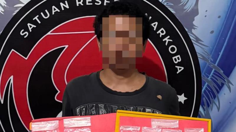 Simpan 280 Gram Sabu Siap Edar, Polisi Tangkap Oknum PPPK Dishub Tabanan