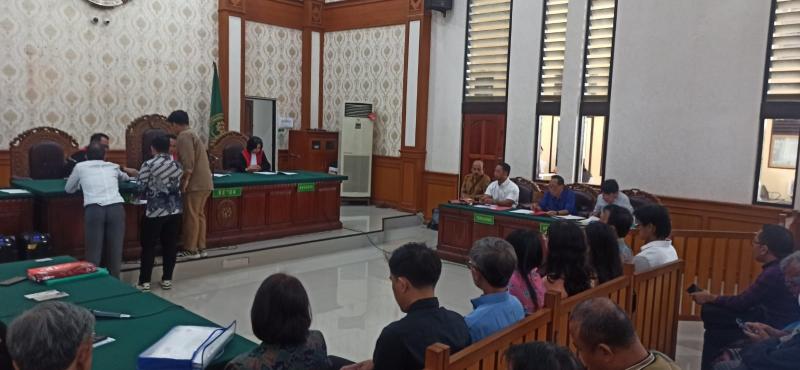 Sidang Perdana Citizen Lawsuit Banjir Bali, Pemerintah Pusat Absen