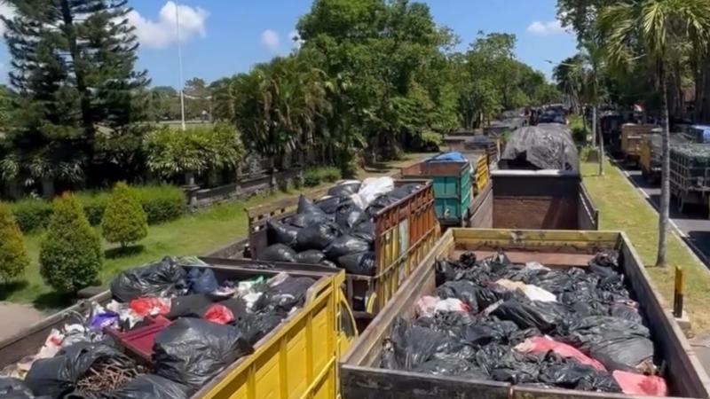 Sampaikan Sejumlah Tuntutan, Forum Komunikasi Swakelola Sampah Bali Gelar Aksi Damai
