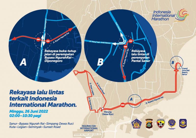 Indonesia International Marathon Digelar, Rekayasa Jalan Dilakukan ...