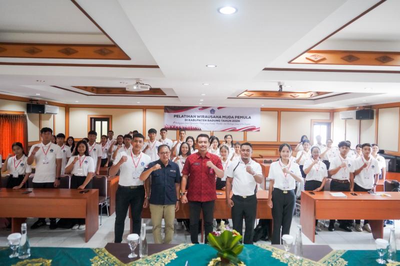 Disdikpora Badung Ajak Generasi Muda Melek Bisnis Lewat Pelatihan Wirausaha Pemula 2026