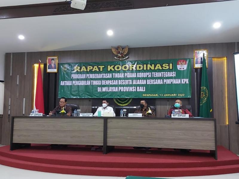 Berantas Korupsi Di Daerah, KPK Bersama Pengadilan Tinggi Denpasar ...