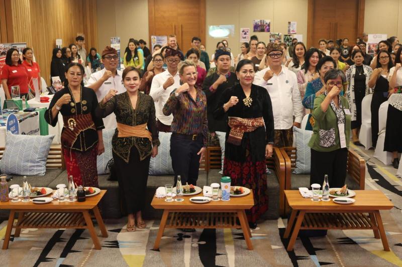 Peringati Hari Perempuan Internasional, TP PKK Denpasar Serukan Semangat 'Woman Taking Action'