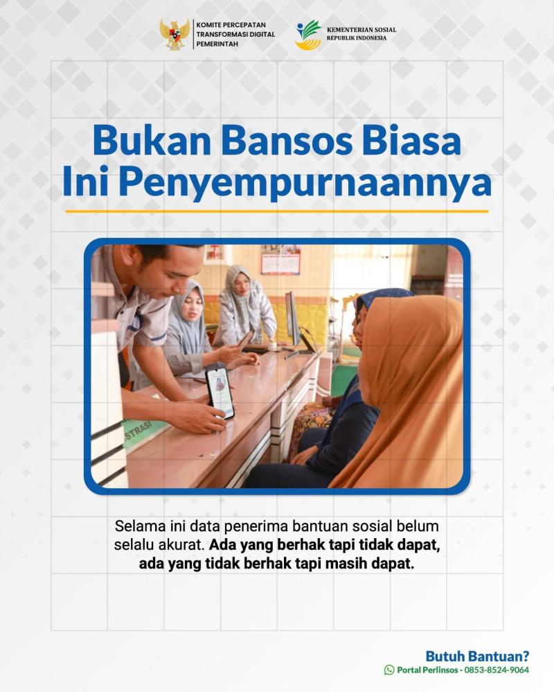 Pastikan Bantuan Tepat Sasaran, Tabanan Terapkan Perlinsos Digital
