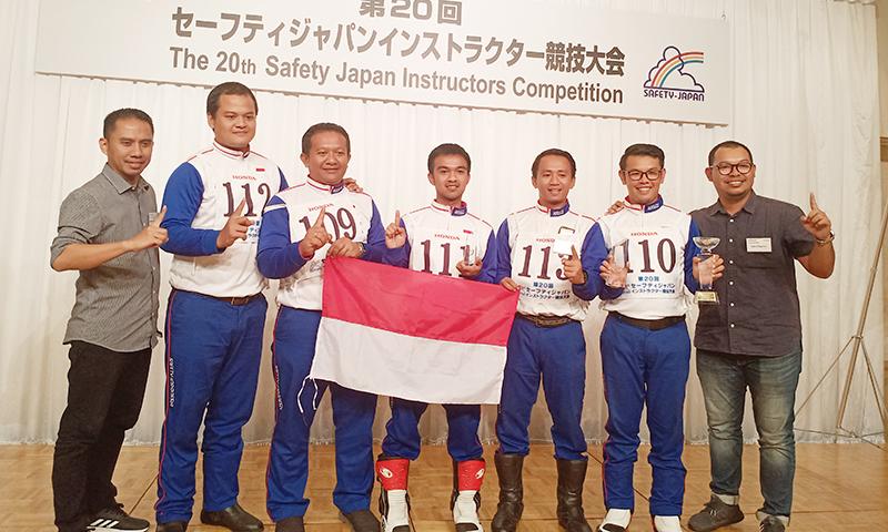 Binaan AHM Pertahankan Gelar di The 20th Safety Japan Instructors Competition 2019