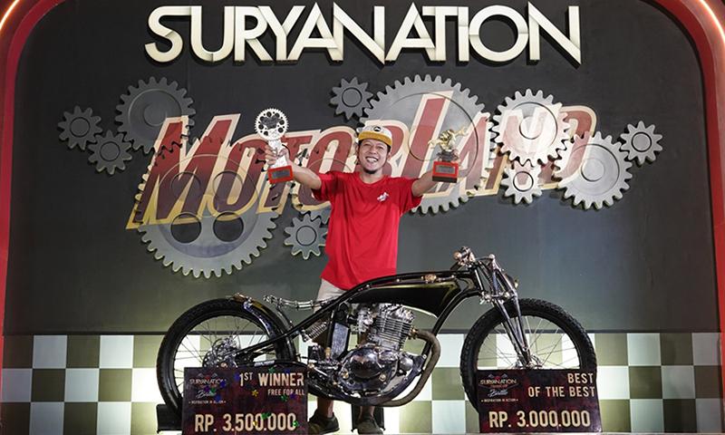 Suzuki Thunder 'Boardtracker', Juara SMB 2019 Seri Bali