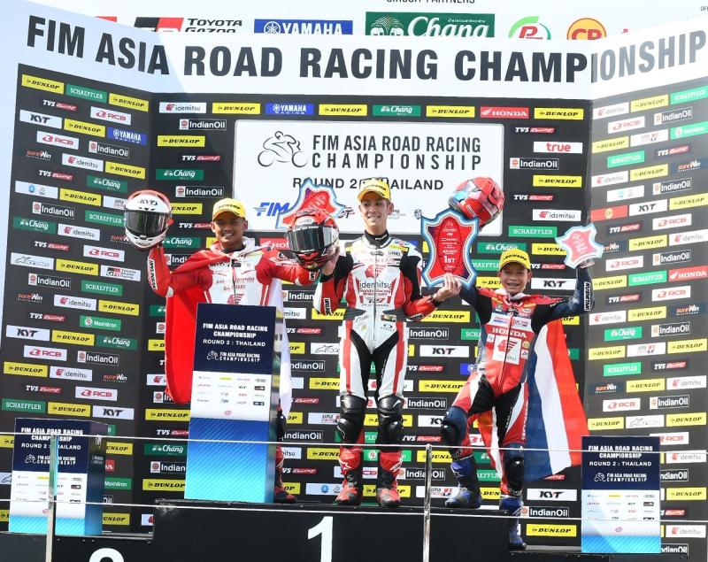 Astra Honda Racing Team Unjuk Gigi di Sirkuit Chang