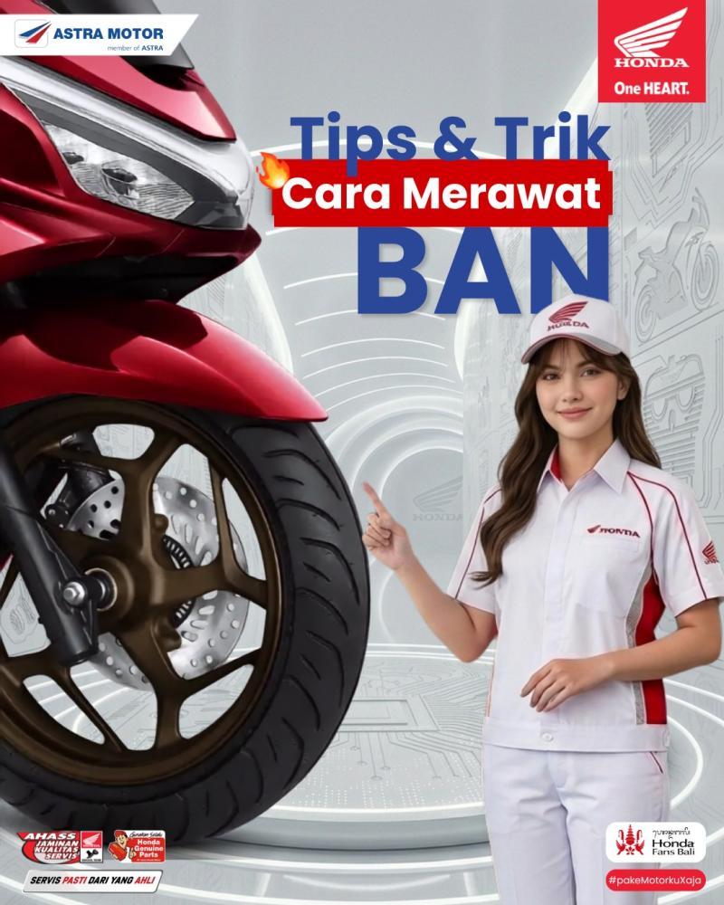 Tingkatkan Keamanan Berkendara, Astra Motor Bali Edukasi Perawatan Ban dan Hadirkan Promo Menarik