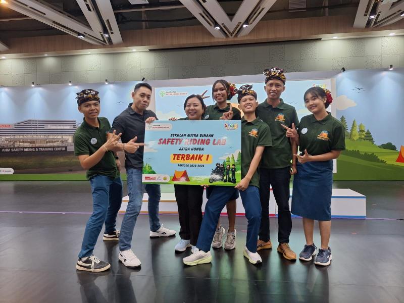 Duta Keselamatan Berkendara SMAN Bali Mandara Sabet Juara 1 Tingkat Nasional