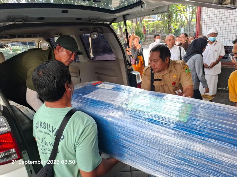 Jenazah PMI Tedy Tiba di Perancak, Kabar Duka Kembali Datang dari Taiwan